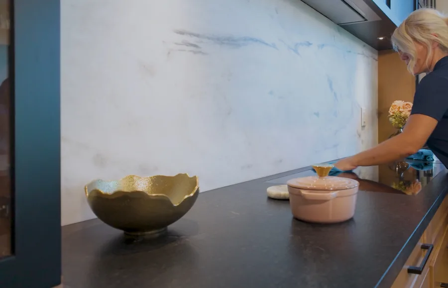 Luxury home interior showcasing our Signature Shine recurring cleaning service